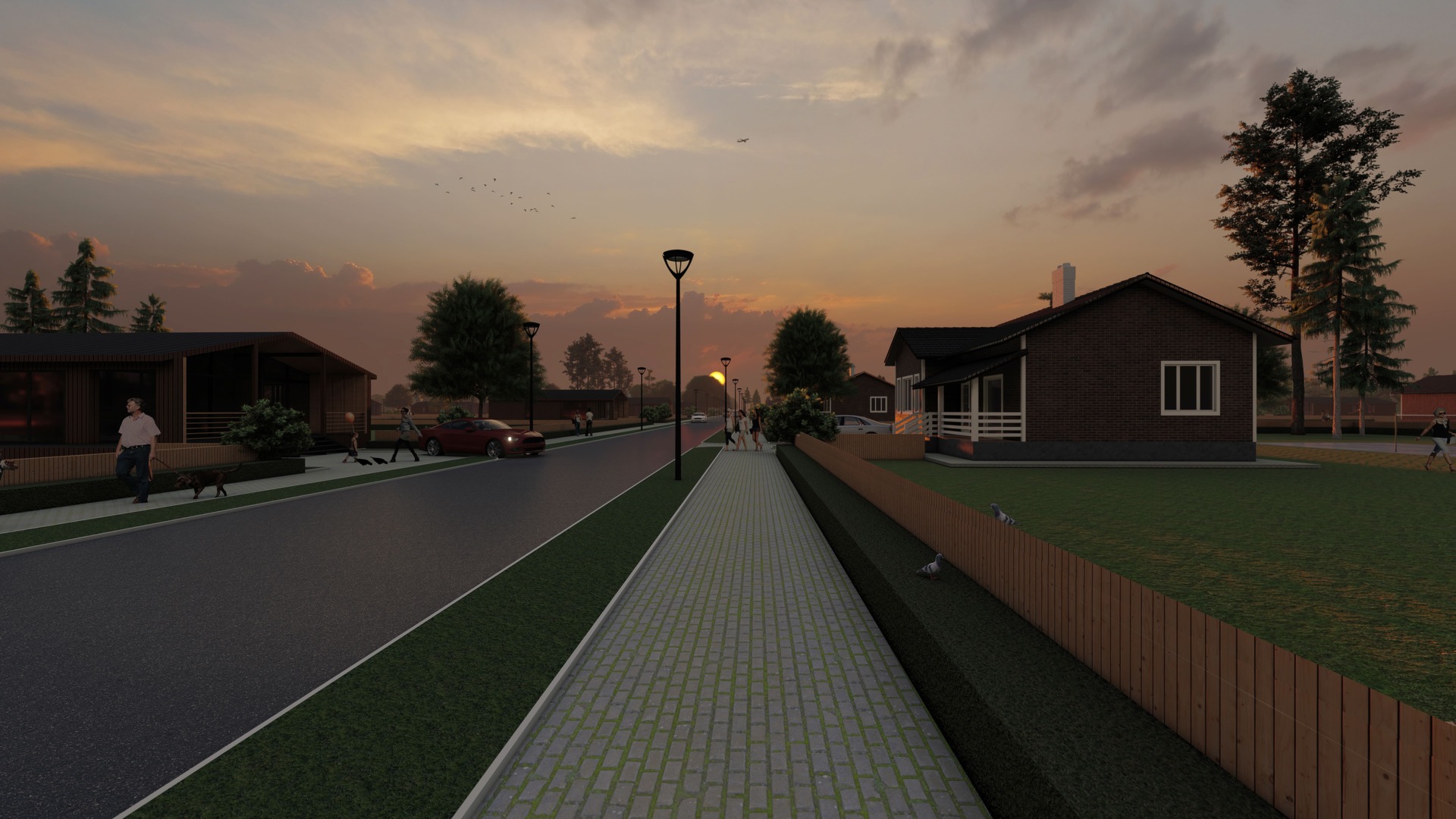 фото деревни Иванцево на берегу канала Волга-Уводь рядом с Уводьским водохранилищем близ города Иваново